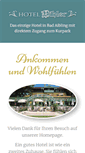 Mobile Screenshot of hotel-bihler.de
